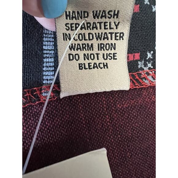 KARMA NEPAL CRAFTS Purple Patchwork Cotton Boho Maxi Kimono Duster - Picture 13 of 16